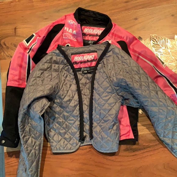 Icon Hooligan 2 Threshold Textile Jacket - Pink - Picture 4 of 14